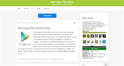 Desktop Screenshot of descargarplaystore.net