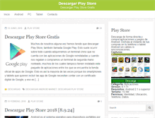 Tablet Screenshot of descargarplaystore.net